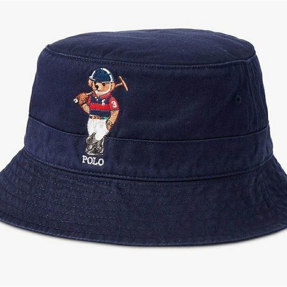 Polo Ralph Lauren Polo Bear Bucket Hat - Picture 1 of 2